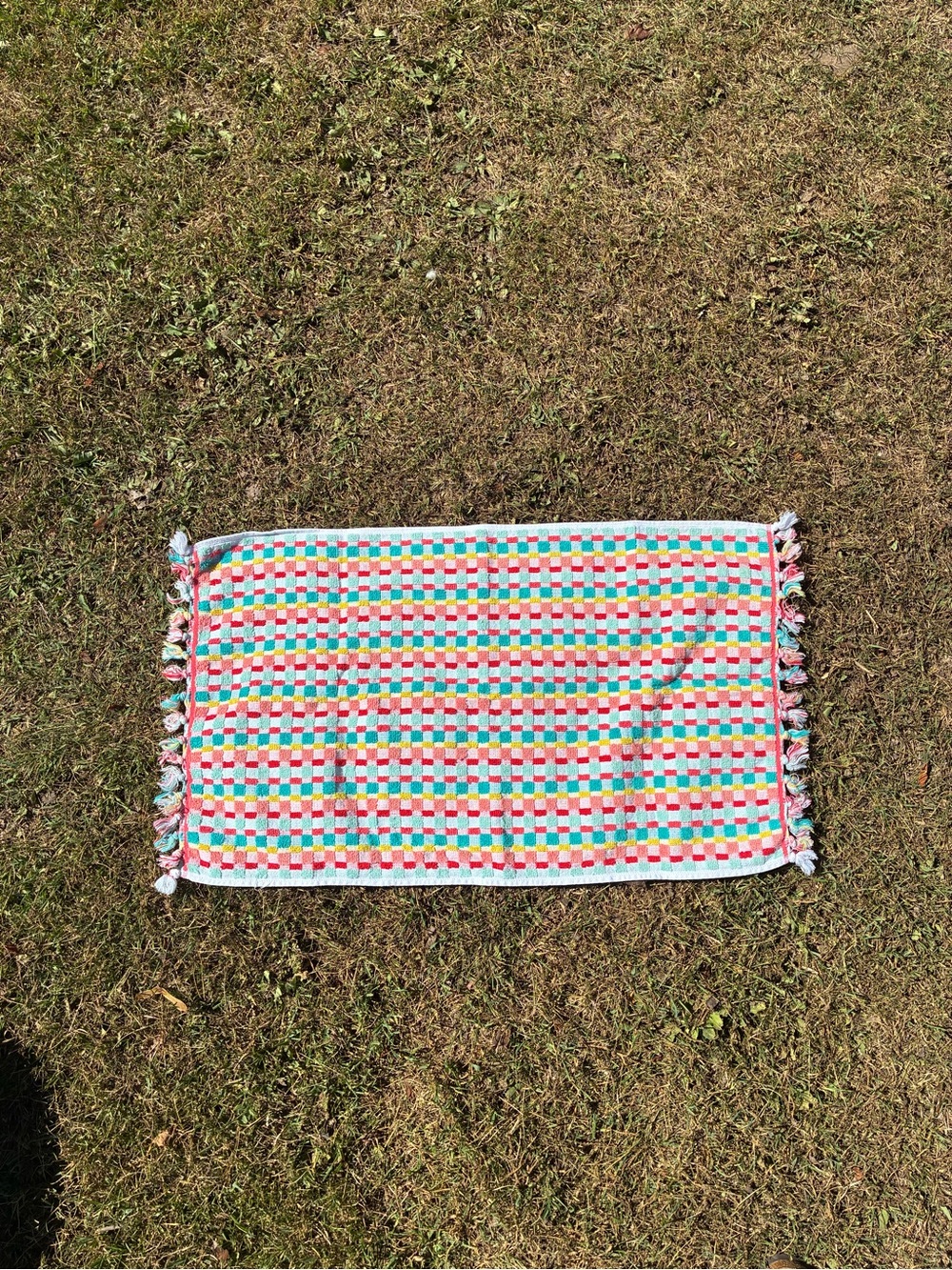 The Pioneer Woman striped multicolored hand towel